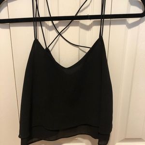 Tobi Crop Strappy Tank Top